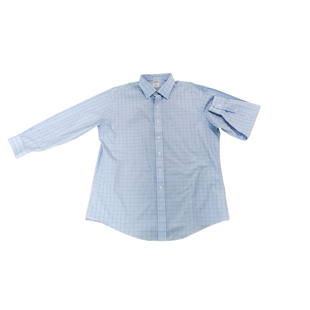 Men's Blue Checkered Shirt